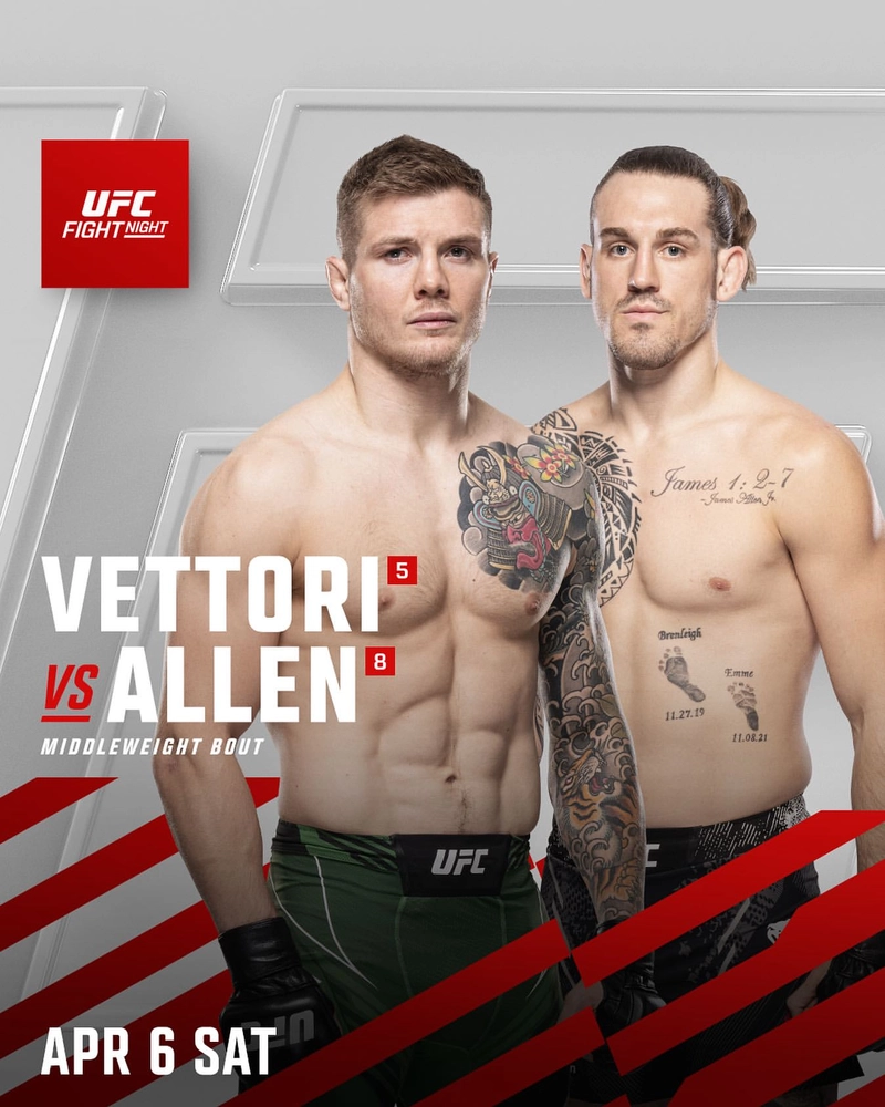 UFC FIGHT NIGHT: VETTORI VS ALLEN