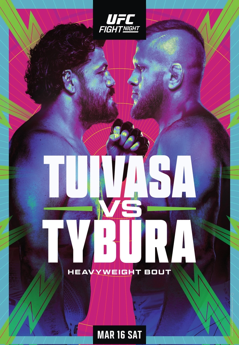 UFC FIGHT NIGHT: TUIVASA VS TYBURA